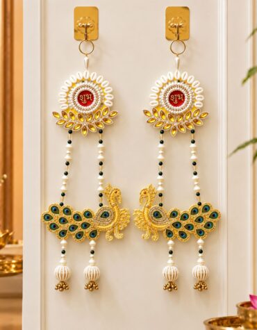 shubh labh peacock hanging