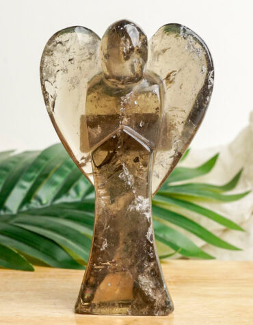 smoky quartz big angel
