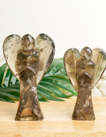 smoky quartz big angel